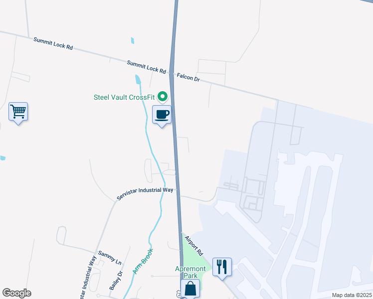 map of restaurants, bars, coffee shops, grocery stores, and more near 919 Southampton Road in Westfield