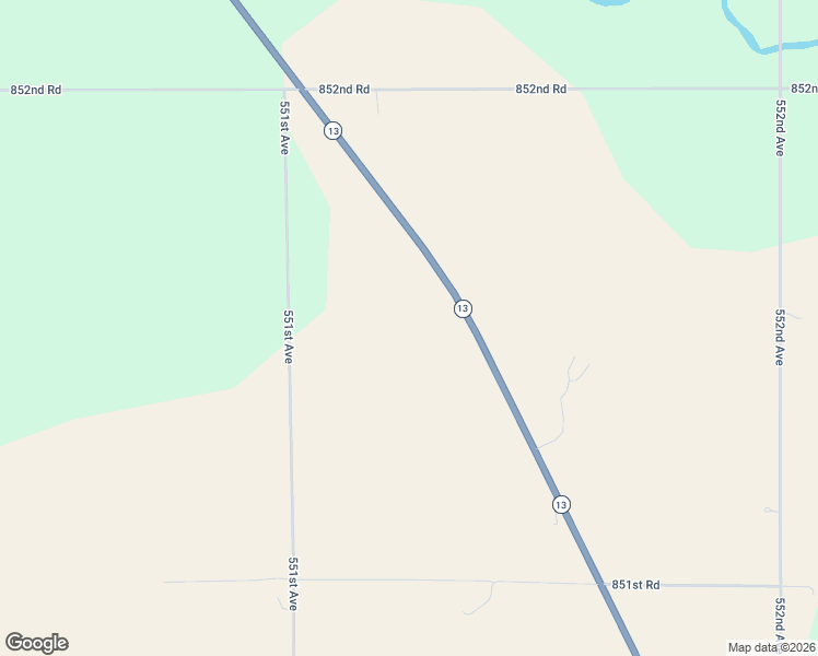 map of restaurants, bars, coffee shops, grocery stores, and more near 85153 Nebraska 13 in Pierce