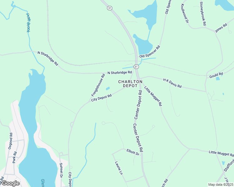 map of restaurants, bars, coffee shops, grocery stores, and more near 192 Massachusetts 31 in Charlton