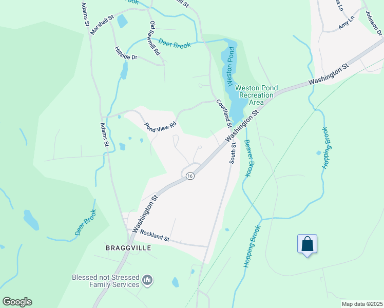 map of restaurants, bars, coffee shops, grocery stores, and more near 12 Glacier Way in Holliston