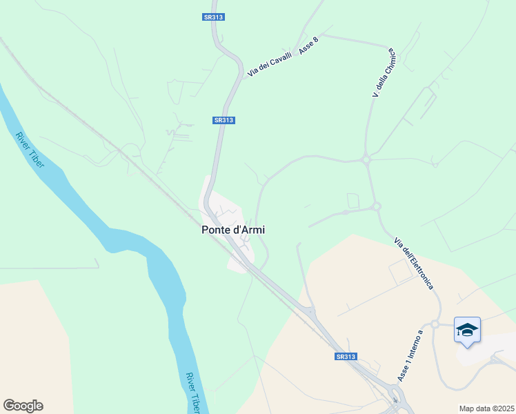 map of restaurants, bars, coffee shops, grocery stores, and more near Viale Europa in Provincia di Rieti