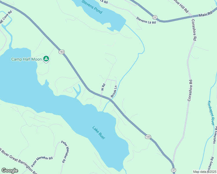 map of restaurants, bars, coffee shops, grocery stores, and more near 14 Pine Street in Great Barrington