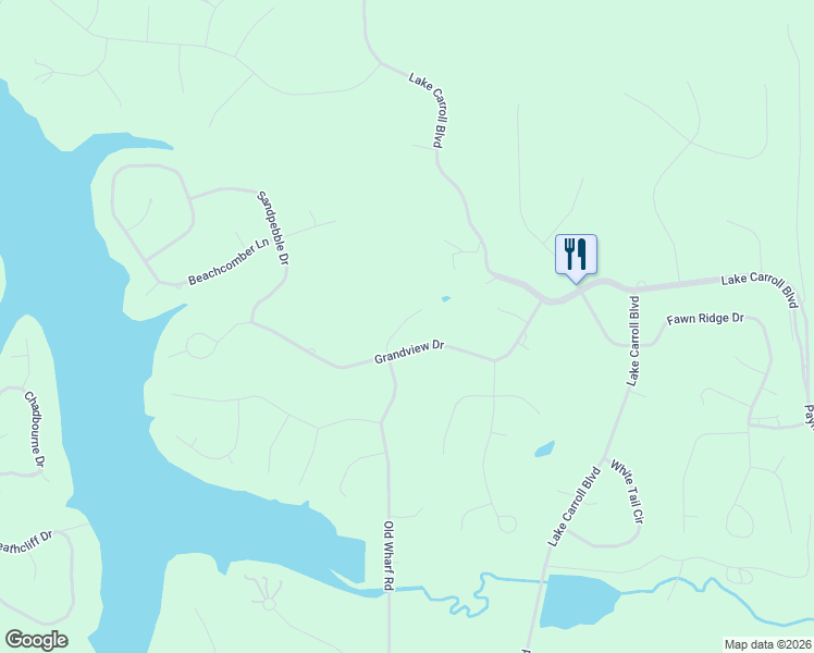map of restaurants, bars, coffee shops, grocery stores, and more near 1 Old Wharf Road in Lanark