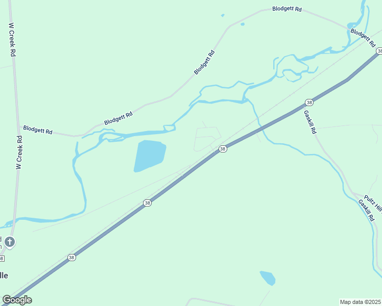 map of restaurants, bars, coffee shops, grocery stores, and more near 15 Sunnyfield Drive in Owego