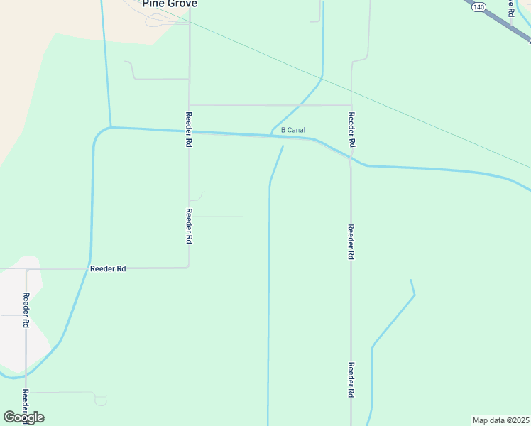 map of restaurants, bars, coffee shops, grocery stores, and more near 5975 Reeder Road in Klamath Falls