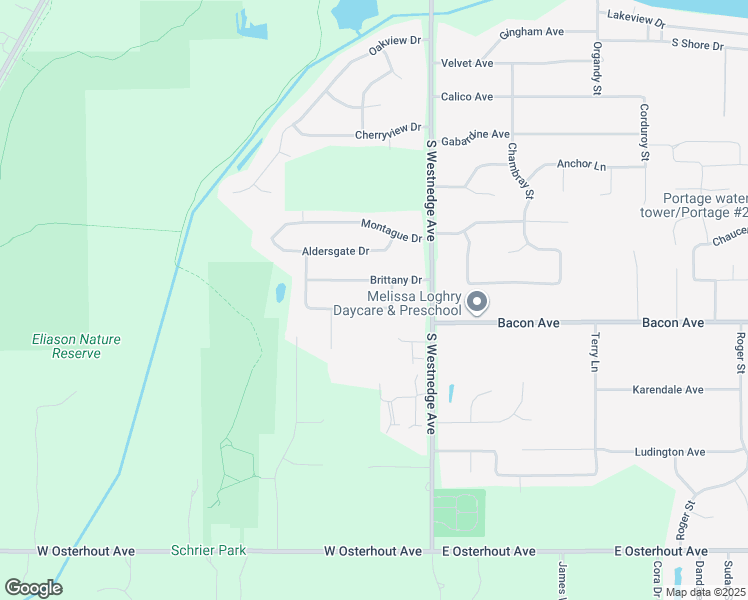 map of restaurants, bars, coffee shops, grocery stores, and more near 304 Tuscany Drive in Portage