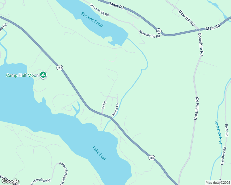 map of restaurants, bars, coffee shops, grocery stores, and more near 2 North Street in Great Barrington