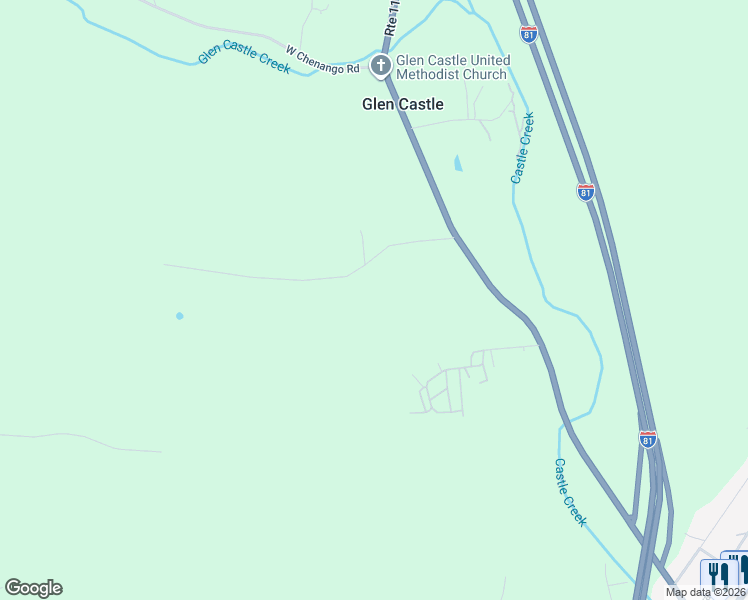 map of restaurants, bars, coffee shops, grocery stores, and more near 274 Ransom Road in Binghamton