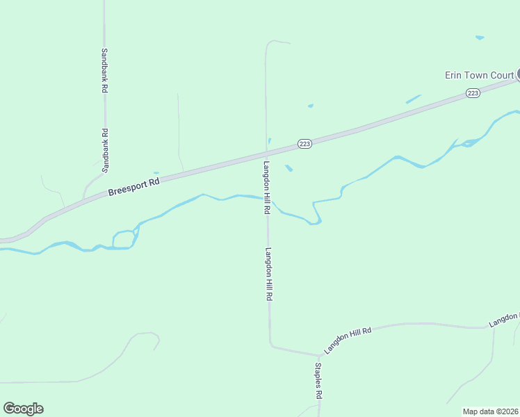 map of restaurants, bars, coffee shops, grocery stores, and more near 607 Langdon Hill Road in Erin
