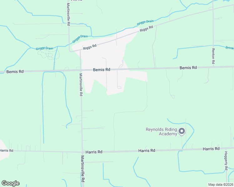 map of restaurants, bars, coffee shops, grocery stores, and more near 42891 Bemis Road in Belleville