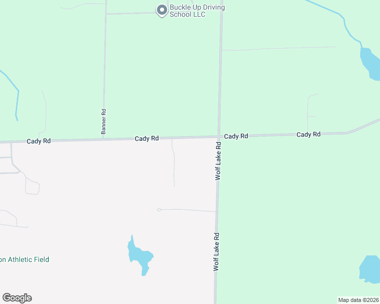 map of restaurants, bars, coffee shops, grocery stores, and more near 10433 Cady Road in Jackson