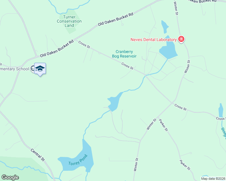 map of restaurants, bars, coffee shops, grocery stores, and more near 299 Cross Street in Norwell