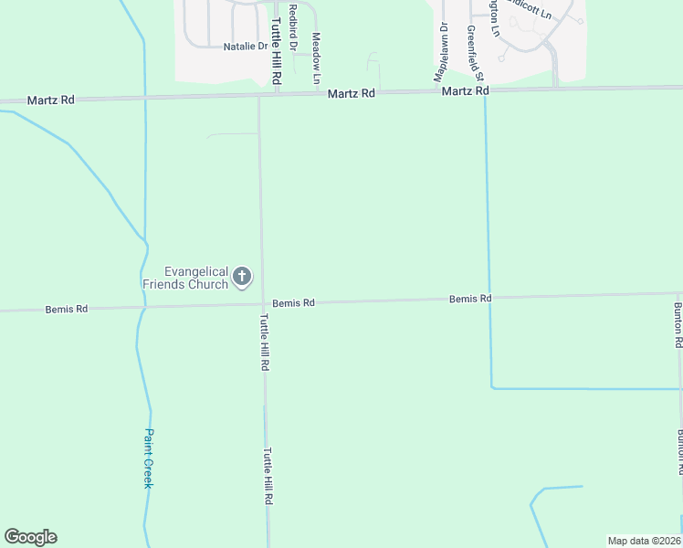 map of restaurants, bars, coffee shops, grocery stores, and more near 9205 Bemis Road in Ypsilanti