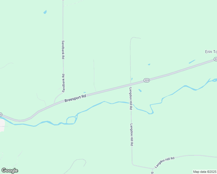 map of restaurants, bars, coffee shops, grocery stores, and more near 929 Breesport Road in Erin