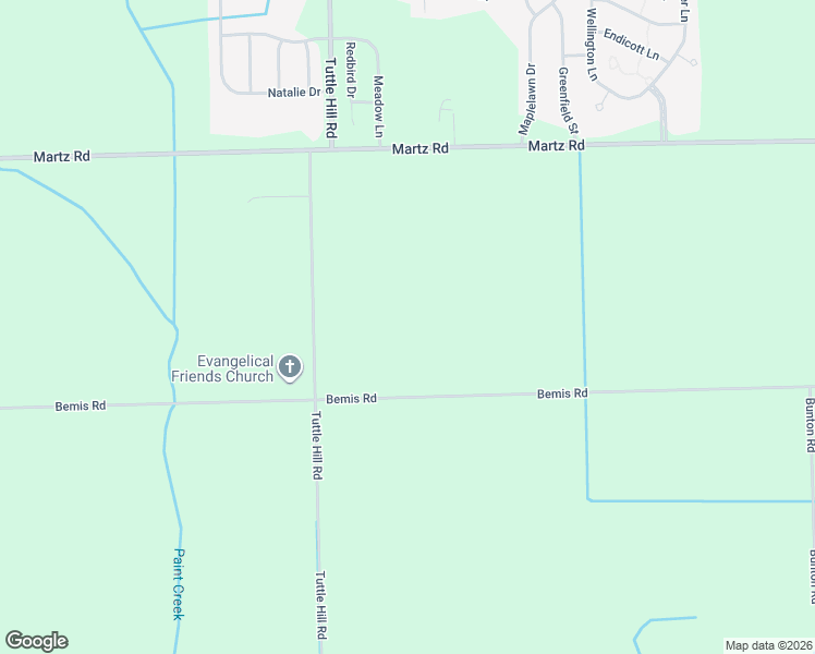 map of restaurants, bars, coffee shops, grocery stores, and more near 9205 Bemis Road in Ypsilanti