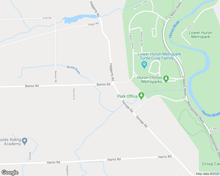 map of restaurants, bars, coffee shops, grocery stores, and more near 17400 Savage Road in Belleville