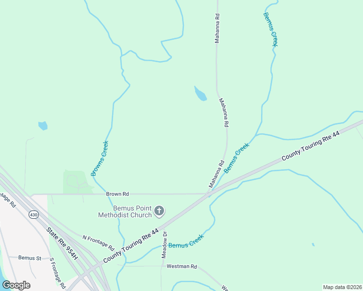 map of restaurants, bars, coffee shops, grocery stores, and more near 4880 Brown Road in Bemus Point