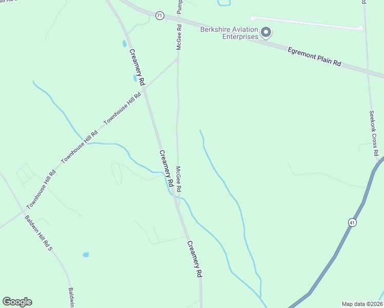 map of restaurants, bars, coffee shops, grocery stores, and more near 18 McGee Road in Egremont