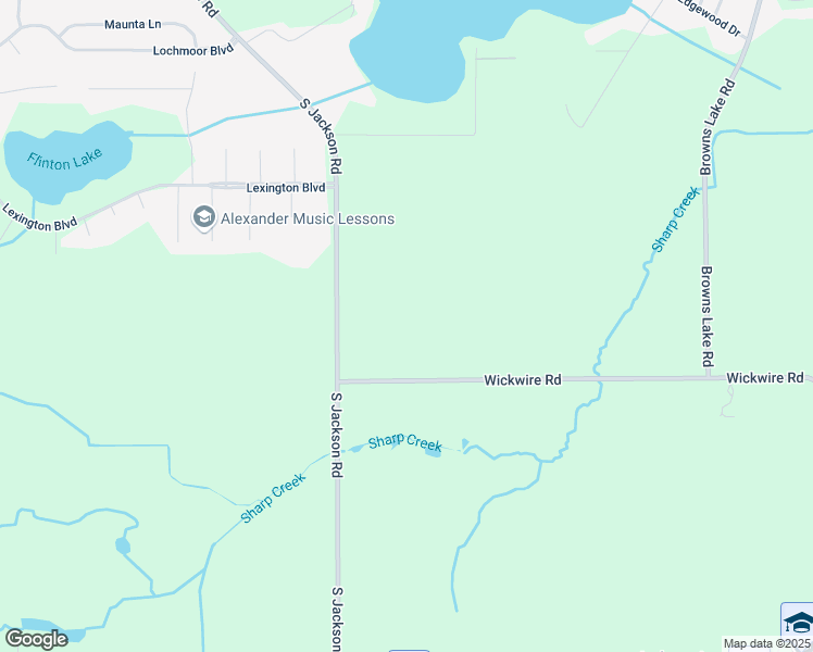 map of restaurants, bars, coffee shops, grocery stores, and more near 6121 South Jackson Road in Jackson