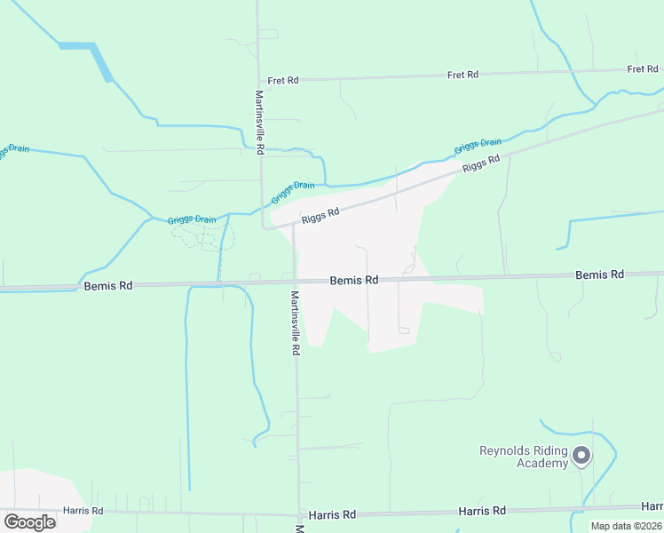 map of restaurants, bars, coffee shops, grocery stores, and more near 43216 Bemis Road in Belleville
