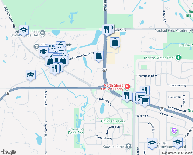 1190 Old McHenry Rd, Long Grove IL Walk Score