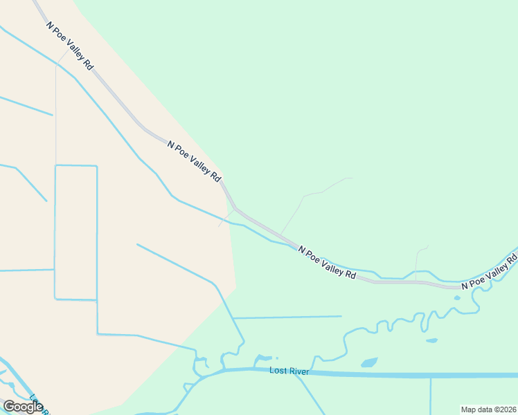 map of restaurants, bars, coffee shops, grocery stores, and more near 19223 North Poe Valley Road in Klamath Falls