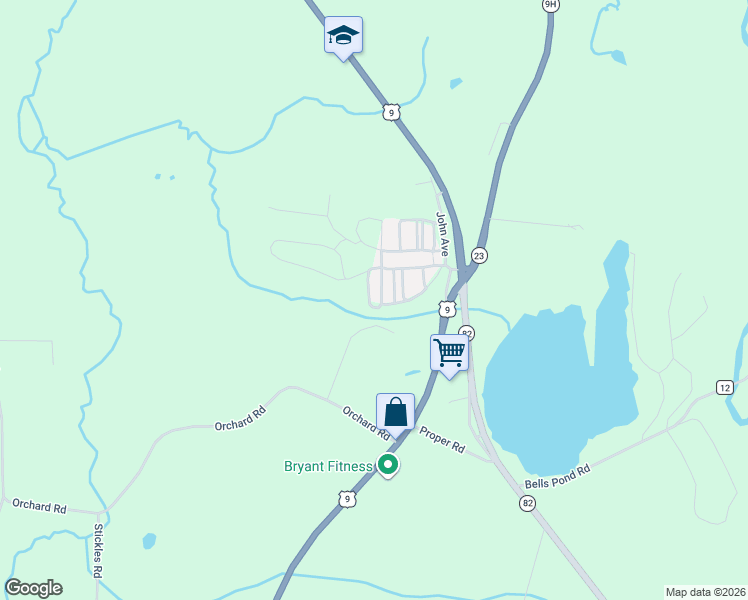 map of restaurants, bars, coffee shops, grocery stores, and more near 3459 U.S. 9 in Hudson