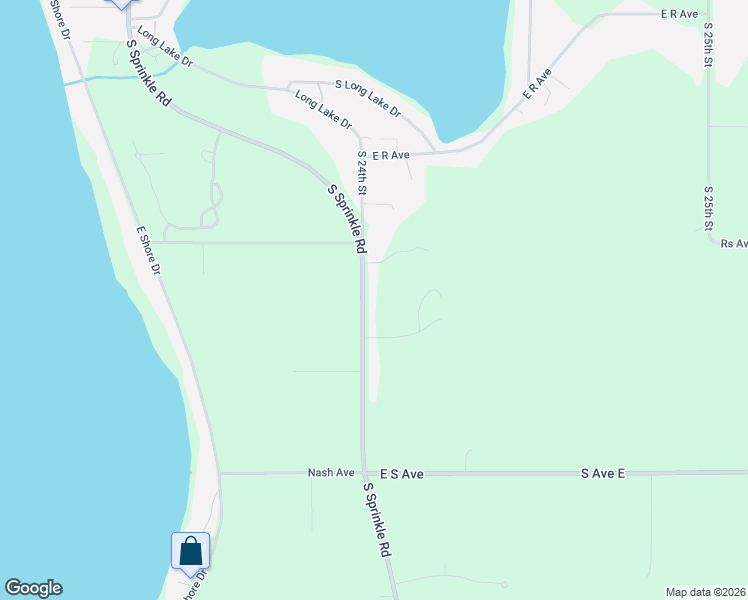 map of restaurants, bars, coffee shops, grocery stores, and more near 9617 South Sprinkle Road in Portage
