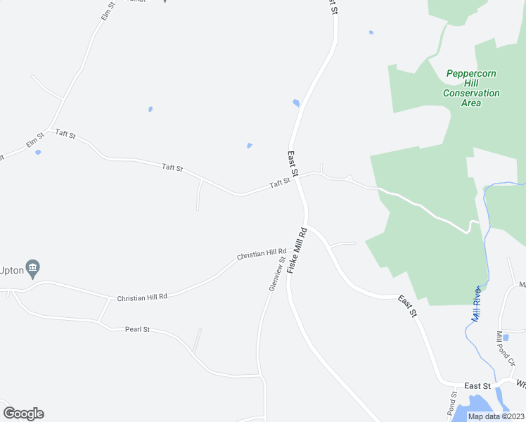 map of restaurants, bars, coffee shops, grocery stores, and more near 81 Taft Street in Upton