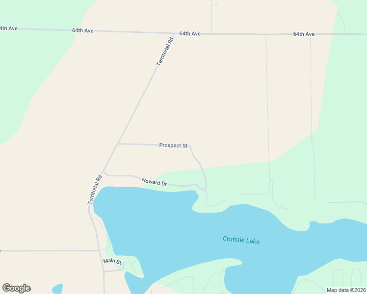 map of restaurants, bars, coffee shops, grocery stores, and more near Prospect Street in Lawrence