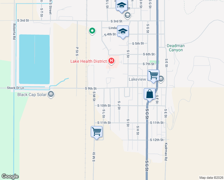 map of restaurants, bars, coffee shops, grocery stores, and more near 1039 South 9th Street in Lakeview