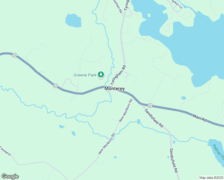 map of restaurants, bars, coffee shops, grocery stores, and more near 452 Main Road in Monterey