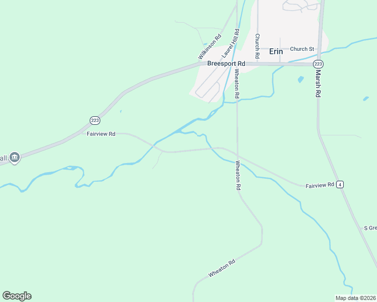 map of restaurants, bars, coffee shops, grocery stores, and more near 157 County Road 37 in Erin