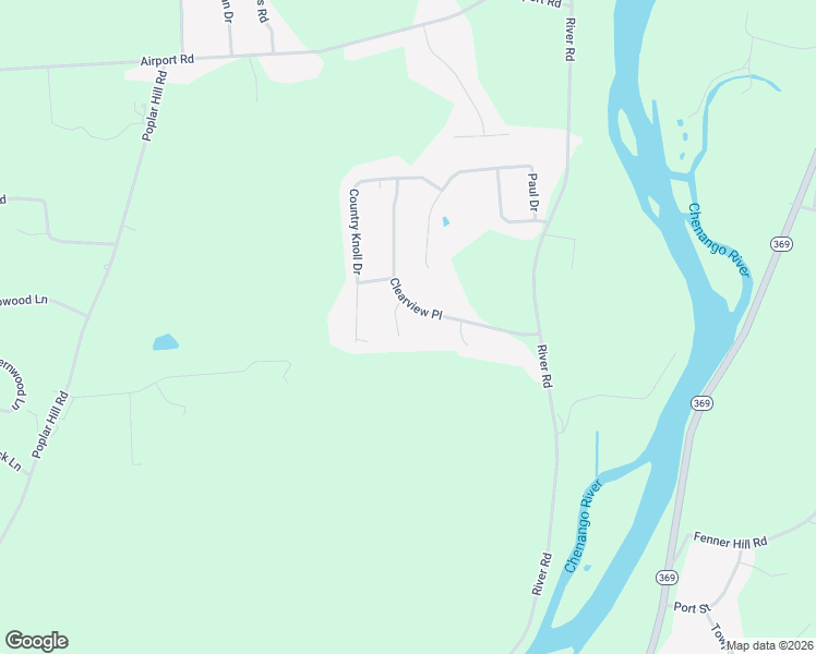 map of restaurants, bars, coffee shops, grocery stores, and more near 2 Chris Ct in Binghamton