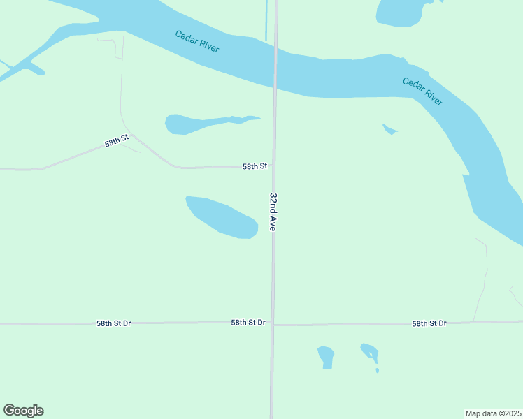 map of restaurants, bars, coffee shops, grocery stores, and more near 5815 32nd Avenue in Vinton