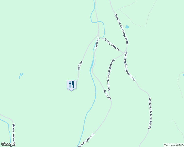 map of restaurants, bars, coffee shops, grocery stores, and more near 301 Brook Road in Margaretville