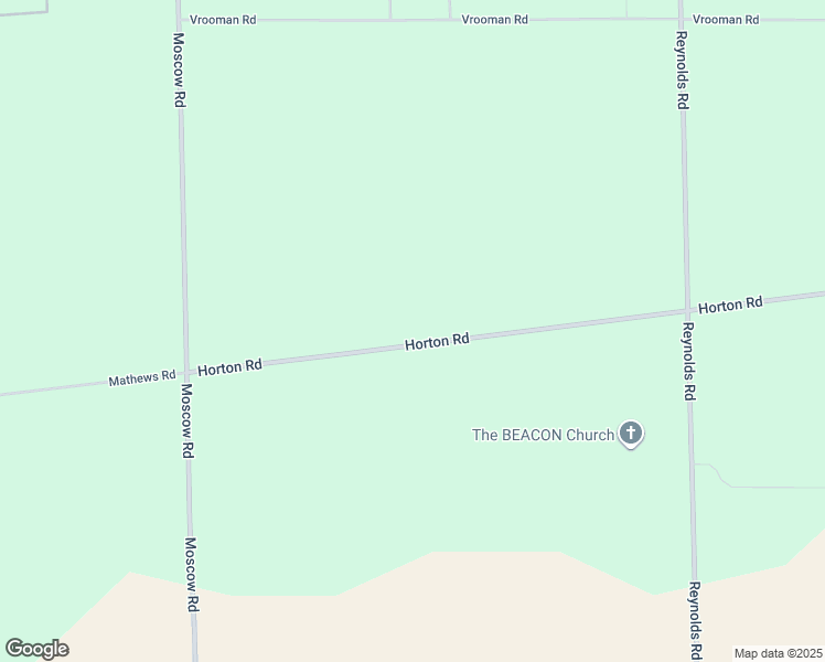 map of restaurants, bars, coffee shops, grocery stores, and more near 6570 Horton Road in Jackson