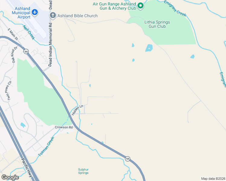map of restaurants, bars, coffee shops, grocery stores, and more near 205-299 Hidden Lane in Ashland