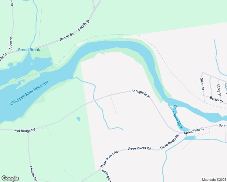 map of restaurants, bars, coffee shops, grocery stores, and more near 458 Springfield Street in Palmer