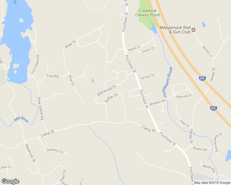 map of restaurants, bars, coffee shops, grocery stores, and more near 17 Esther Drive in Milford