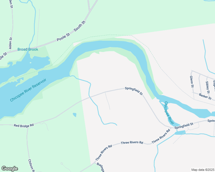 map of restaurants, bars, coffee shops, grocery stores, and more near 458 Springfield Street in Palmer