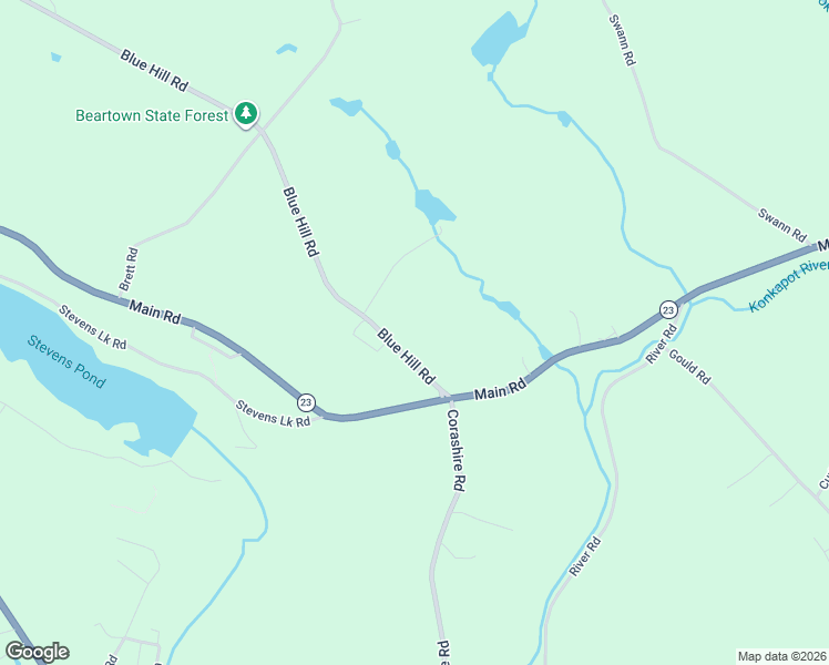 map of restaurants, bars, coffee shops, grocery stores, and more near 16 Blue Hill Road in Great Barrington