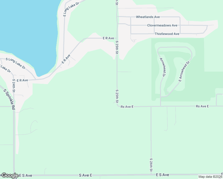 map of restaurants, bars, coffee shops, grocery stores, and more near 9376 South 25th Street in Scotts