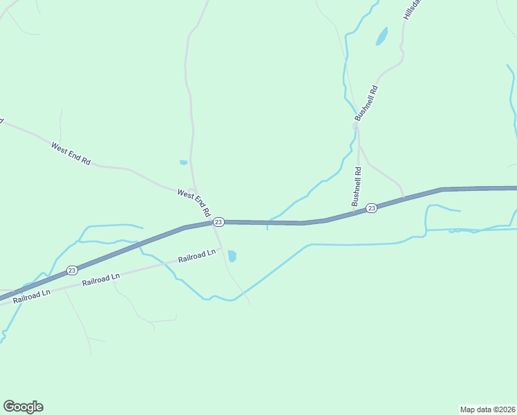 map of restaurants, bars, coffee shops, grocery stores, and more near 2233 New York 23 in Hillsdale