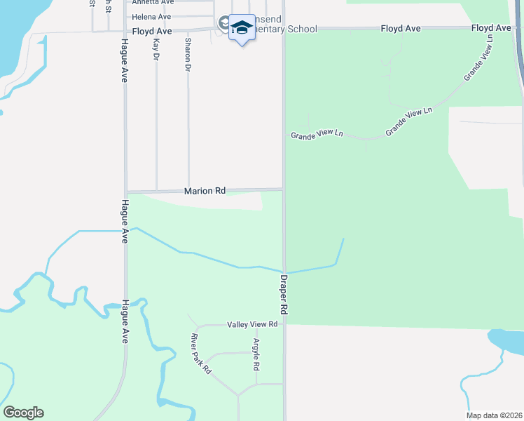 map of restaurants, bars, coffee shops, grocery stores, and more near 2929 Marion Road in Jackson