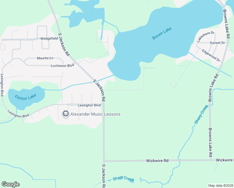 map of restaurants, bars, coffee shops, grocery stores, and more near 5097 Merriman Road in Jackson