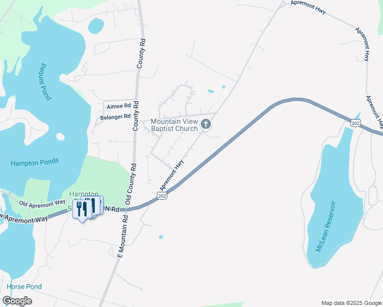 map of restaurants, bars, coffee shops, grocery stores, and more near 336 Apremont Highway in Holyoke