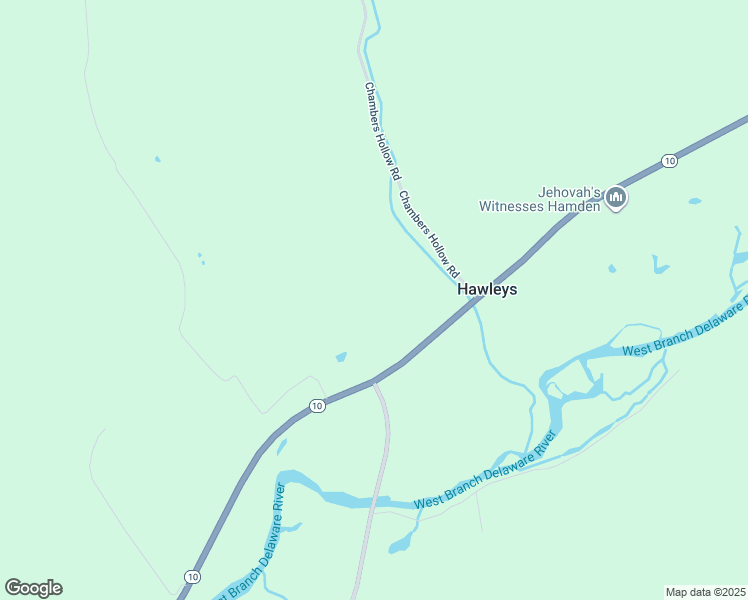 map of restaurants, bars, coffee shops, grocery stores, and more near 34055 New York 10 in Walton