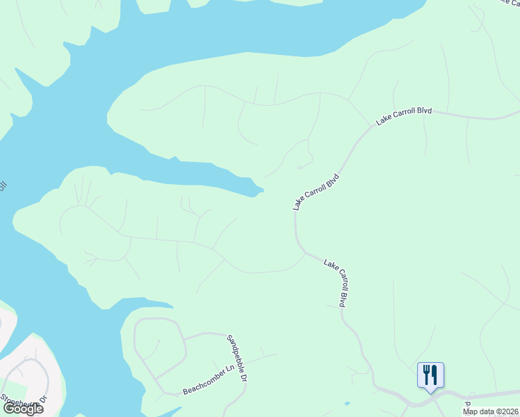 map of restaurants, bars, coffee shops, grocery stores, and more near 23 Brighton Court in Lanark