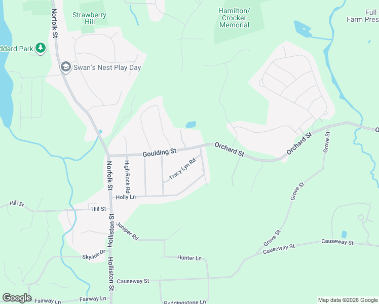 map of restaurants, bars, coffee shops, grocery stores, and more near 63 Tracy Lyn Road in Holliston